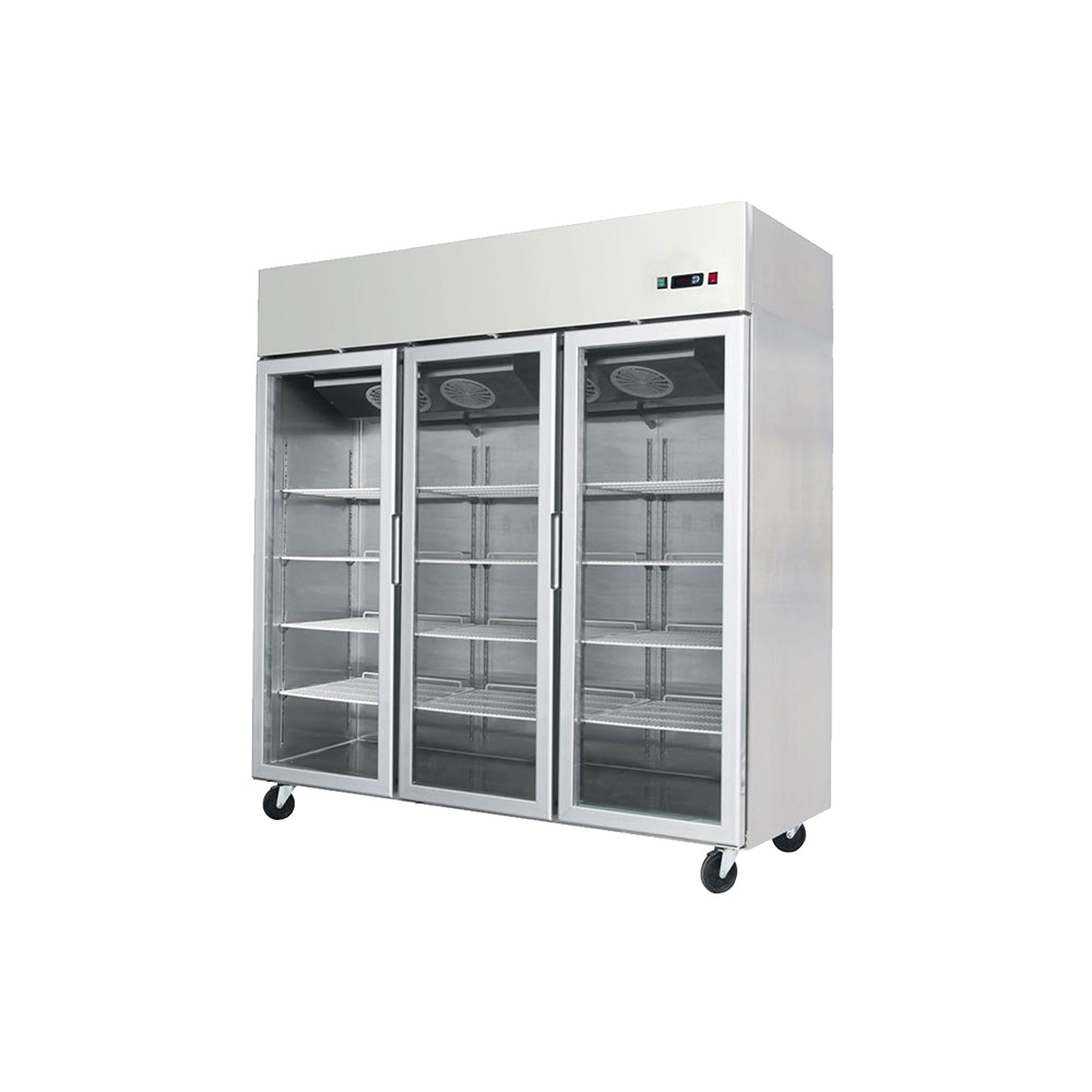 Atosa 3 Door Glass Door Display Fridges YCF9403