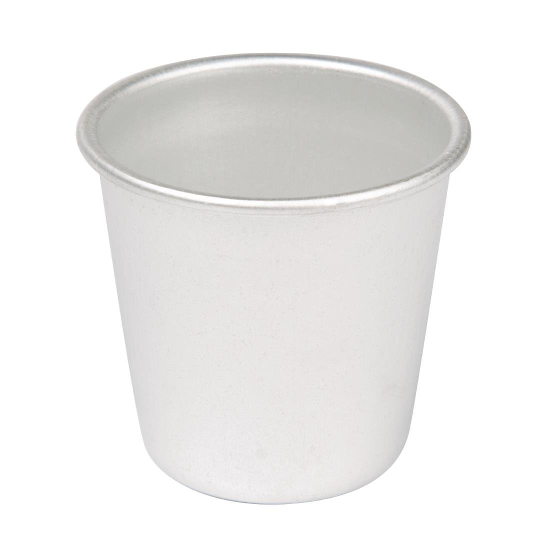 Vogue Aluminium Extra Deep Mini Dariole Mould 128ml - K516