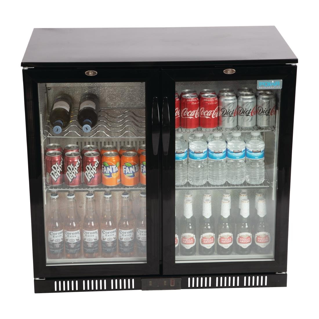 Polar G-Series Under Counter Back Bar Cooler with Hinged Doors 198Ltr - GL012-A