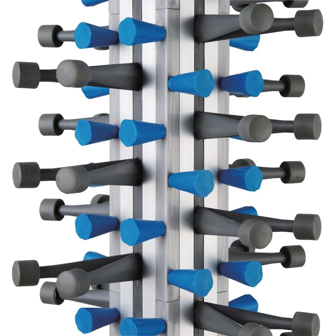 Vogue Mobile Plate Rack 84 Plates - GK978