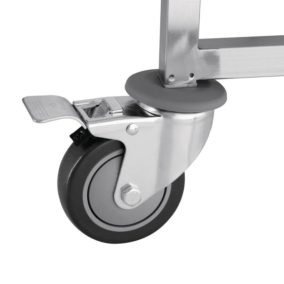 Vogue Mobile Plate Rack 84 Plates - GK978