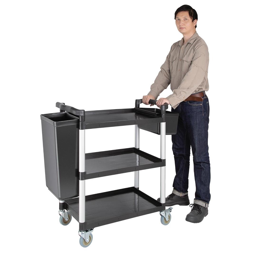 Vogue Polypropylene Mobile Trolley Small - CF101