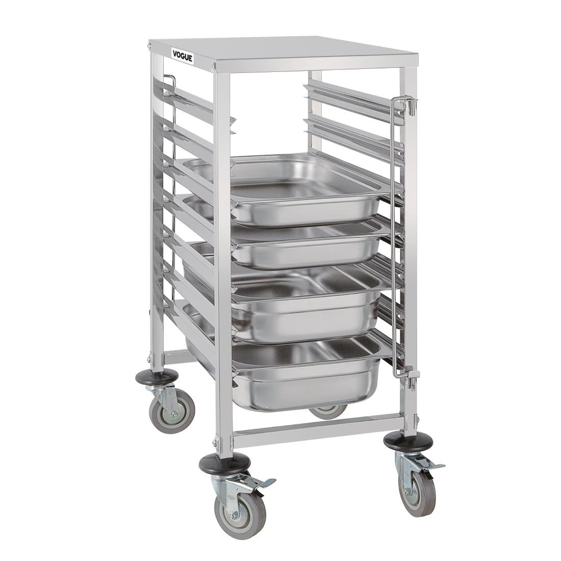 Vogue Gastronorm Racking Trolley 7 Level - GG498
