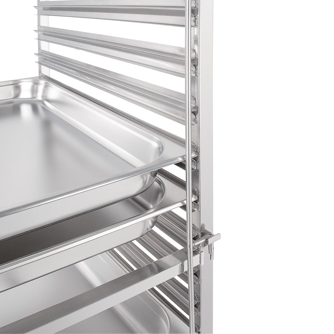 Vogue Gastronorm Racking Trolley 15 Level - GG499