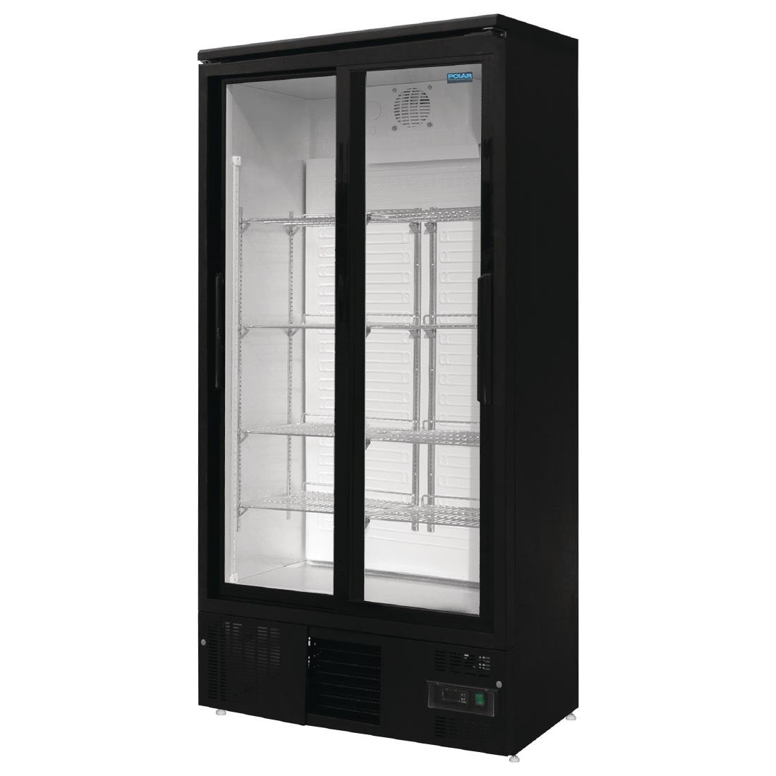 Polar G-Series Upright Back Bar Cooler with Sliding Doors 490Ltr - GJ448-A
