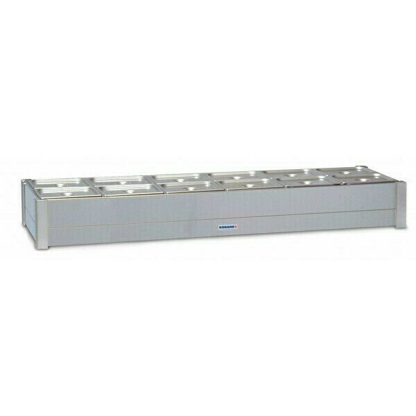 Roband Hot Bain Marie 4 x 1/2 size pans, double row - BM22A