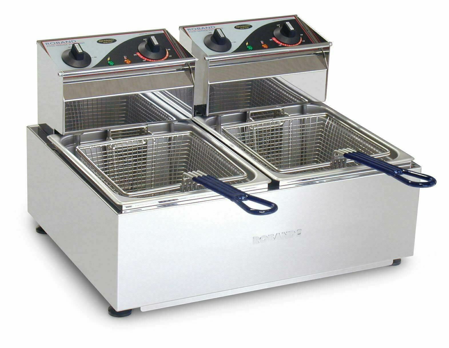 Roband Double Pan Fryer 2 x 5lt - F25