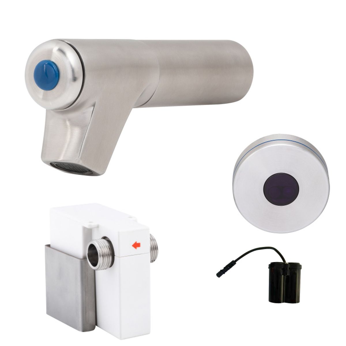 Bib Tap with Bench Mount Sensor Battery Operated - T-3MSS-BTSB