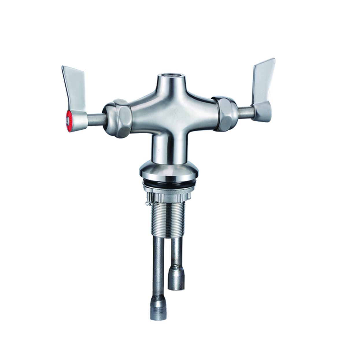 Stainless Steel Dual Hob Mounted Tap Body - T-3M63134