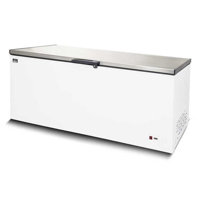 AG Stainless Lid Chest Freezer - 550 Litres BD650S