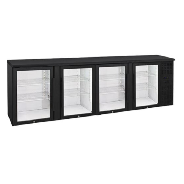 Anvil 4 Door Glass Door Back Bar - BBZ0400