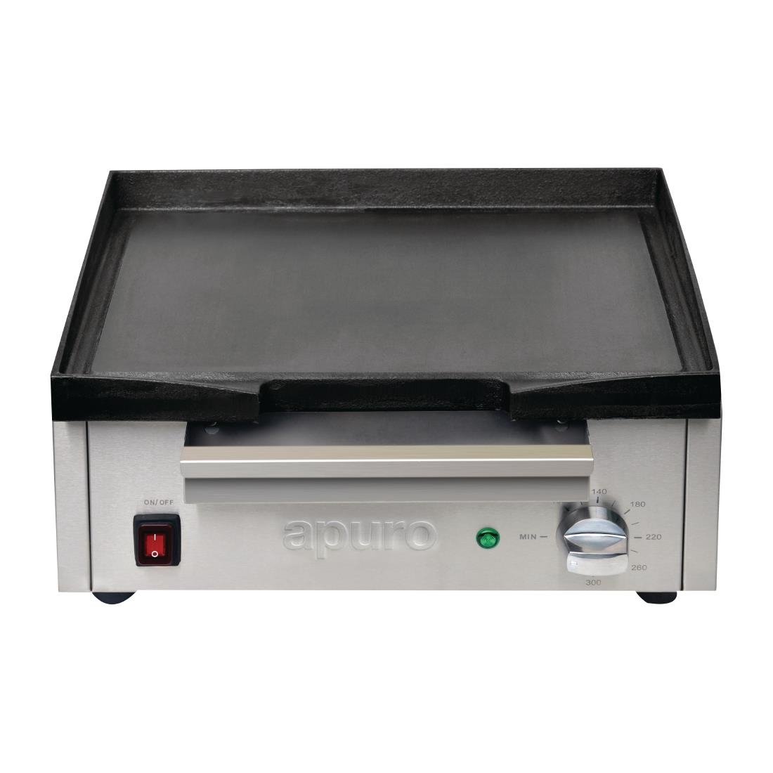 Apuro Countertop Cast Iron Griddle - DC900-A