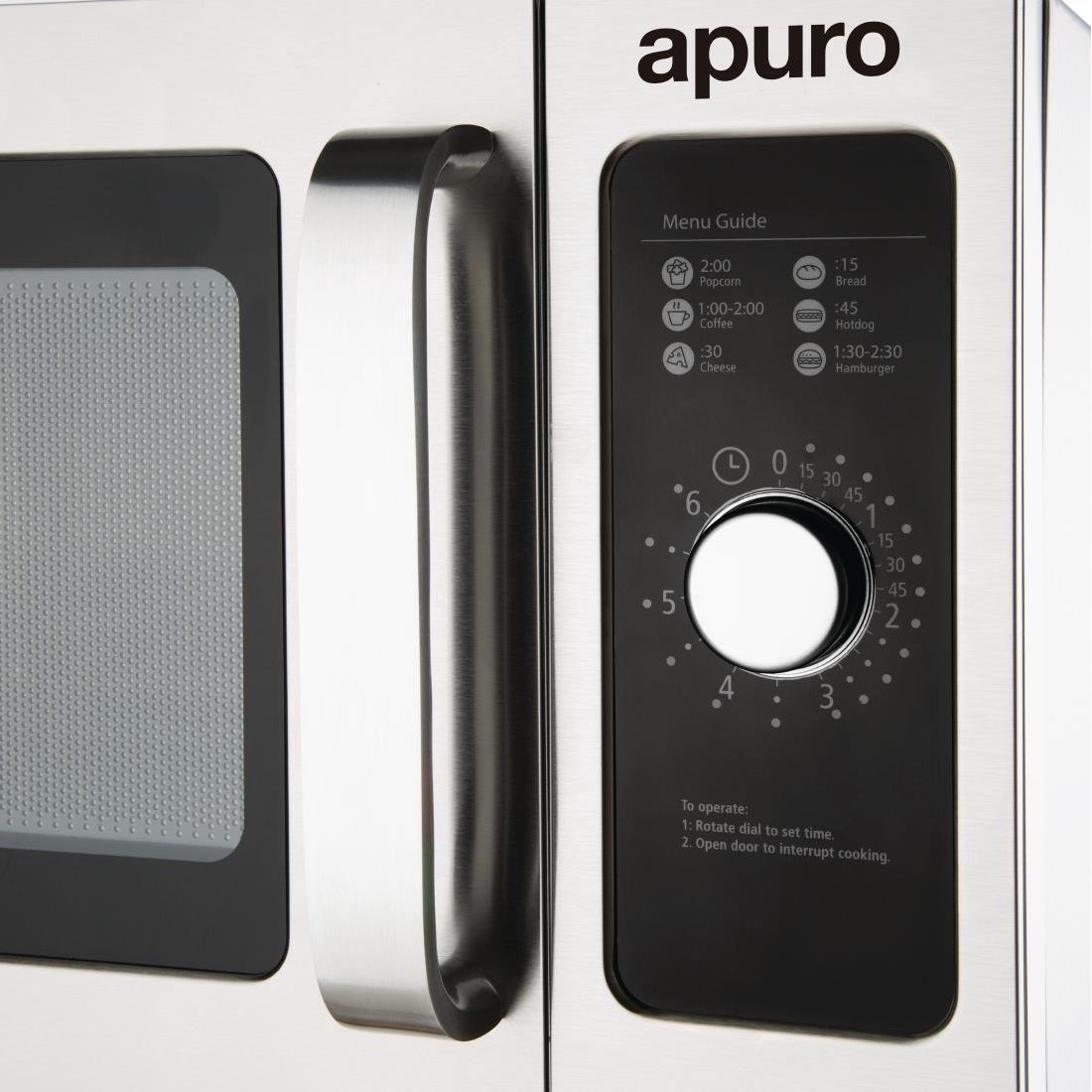Apuro Light Duty Manual Commercial Microwave 25Ltr - FB861-A