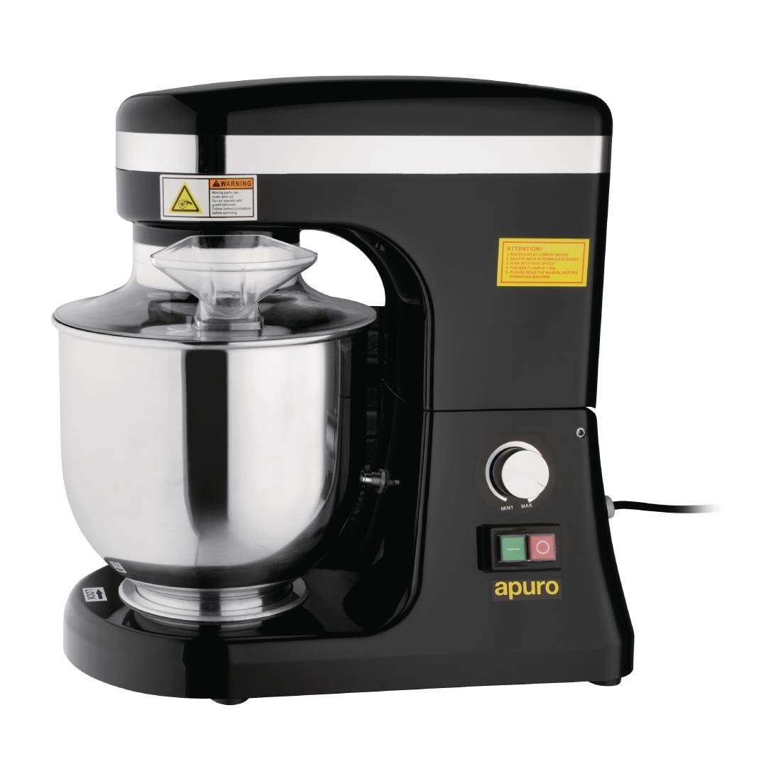Apuro Planetary Mixer Black 7Ltr - CP921-A