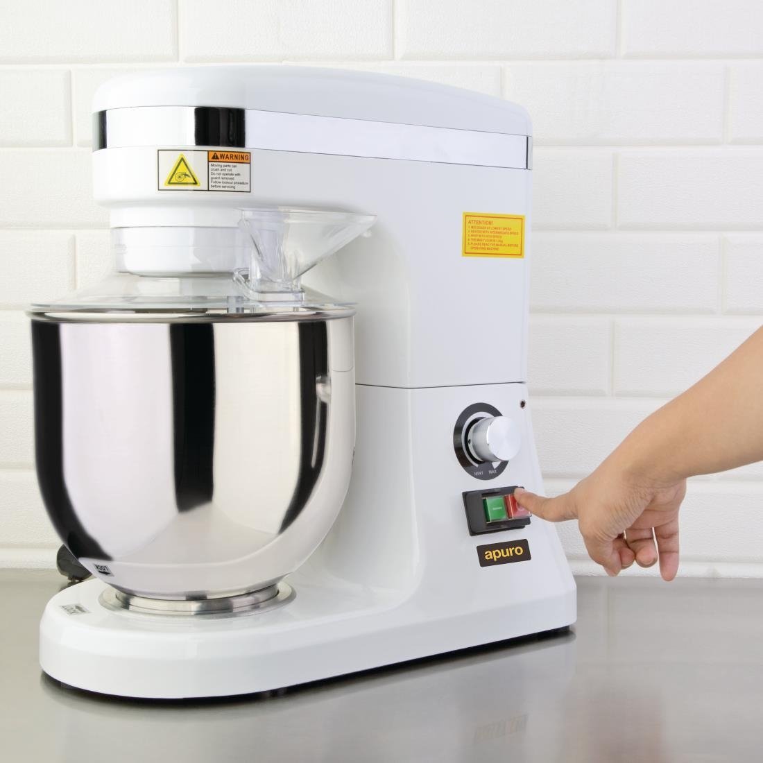 Apuro Planetary Mixer White 7Ltr - DB266-A