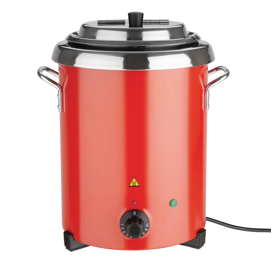 Apuro Red Soup Kettle 5.7Ltr - GH227-A