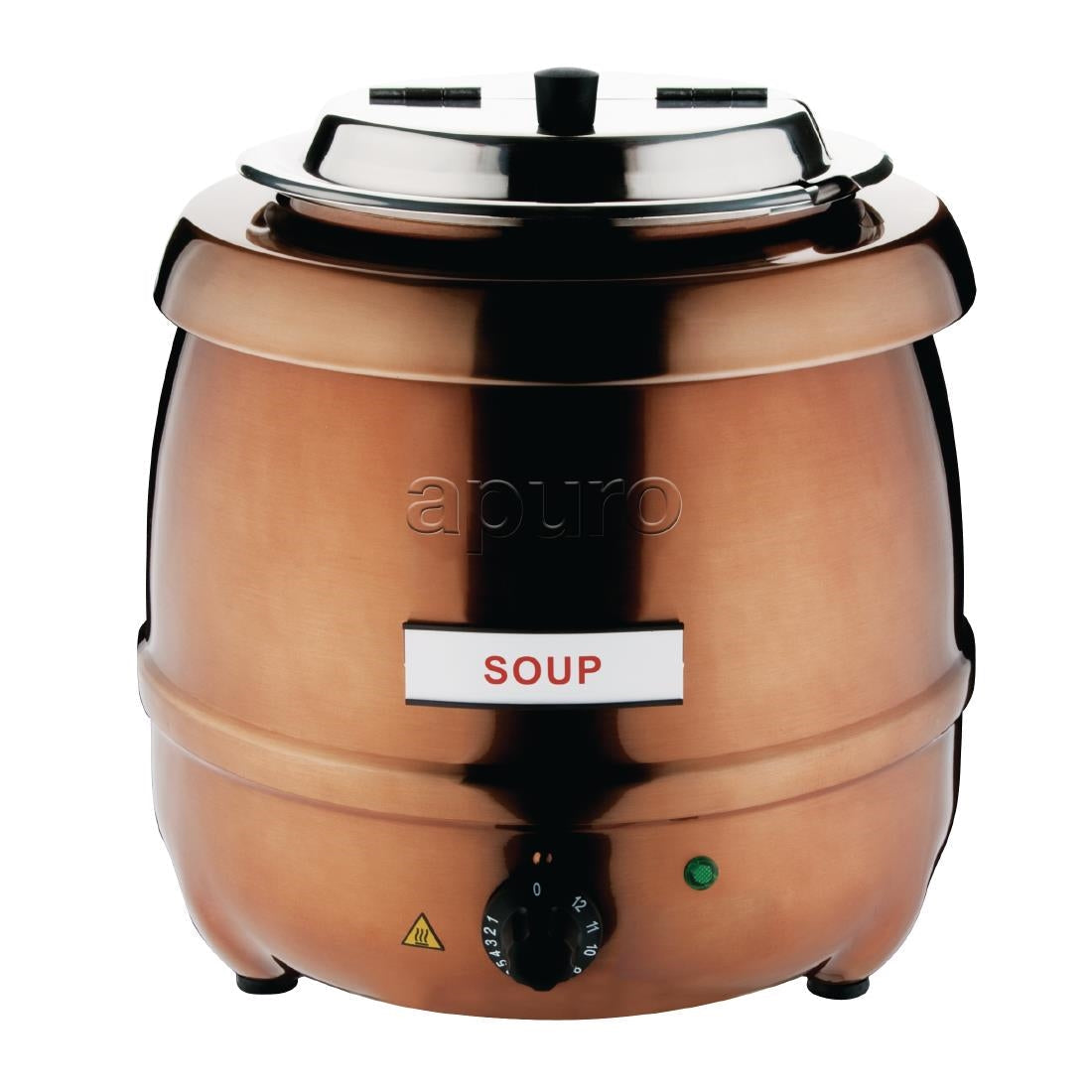 Apuro Soup Kettle Copper Finish 10Ltr - CP851-A