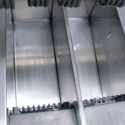 Austheat Freestanding Electric Fryer, two tanks - AF822