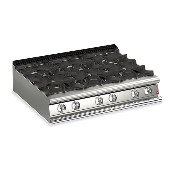 Baron 6 Burner Gas Cook Top - 700Mm Depth Q70PC/G1205