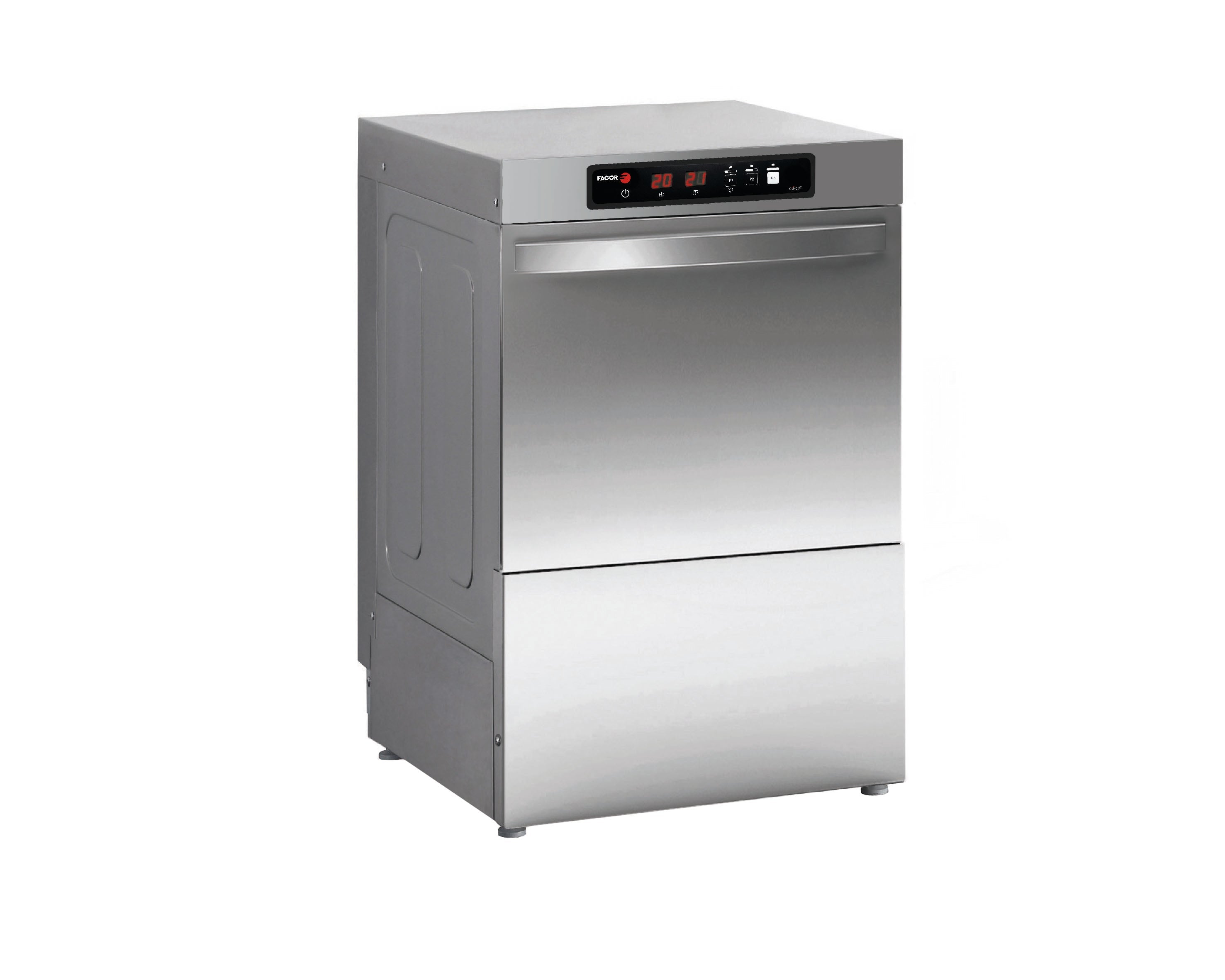 Fagor Evo-Concept Glass Washer With Drain Pump And Detergent u0026 Rinse D