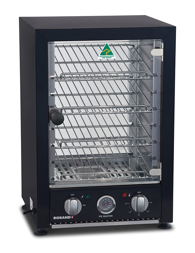 Roband Black Pie Master Pie & Food Warmer - 25 Pies - PMB25L