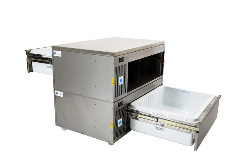 Adande Double Dual Temperature Matchbox Drawers
