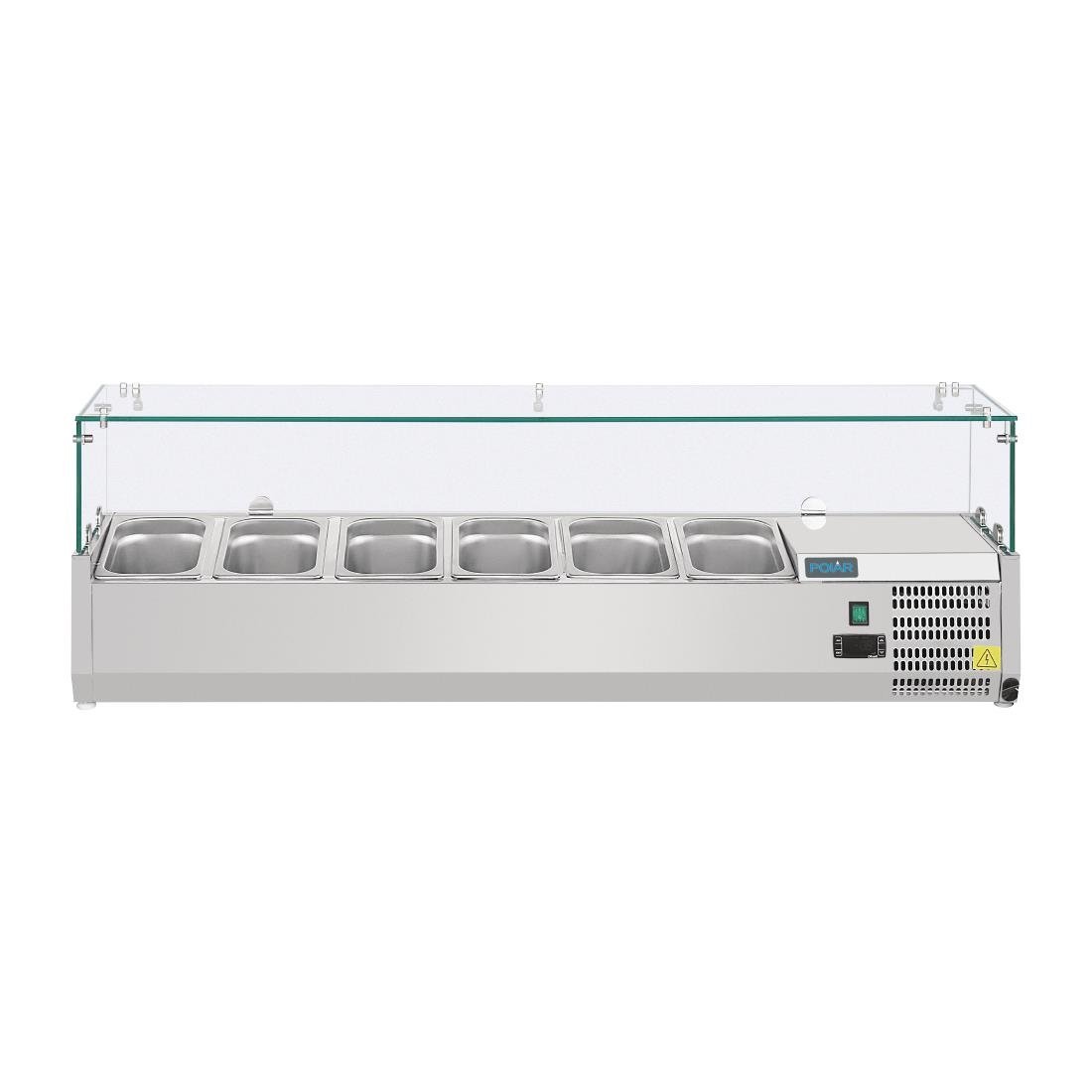 Polar G-Series Countertop Prep Fridge 6x 1/4GN - AB090-A
