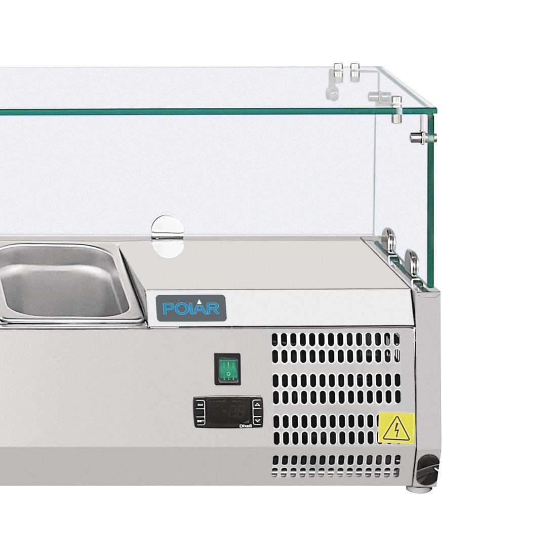 Polar G-Series Countertop Prep Fridge 6x 1/4GN - AB090-A