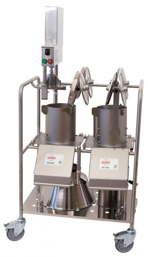 Hallde Manual Feed Vegetable Preparation Machine RG-400i - RG-400i-3PH-Manual