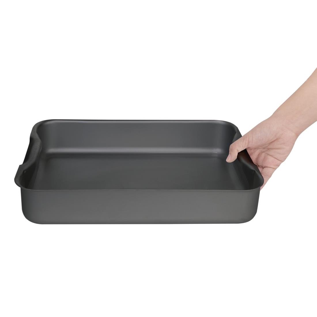 Vogue Anodised Aluminium Roasting Pan 370mm - C058