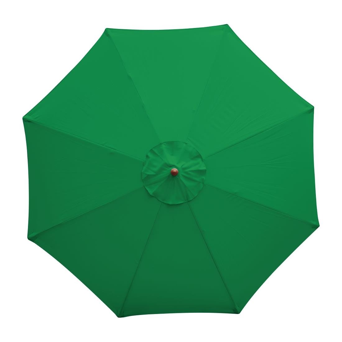 Bolero Round Outdoor Umbrella 2.5m Diameter Green - CB512