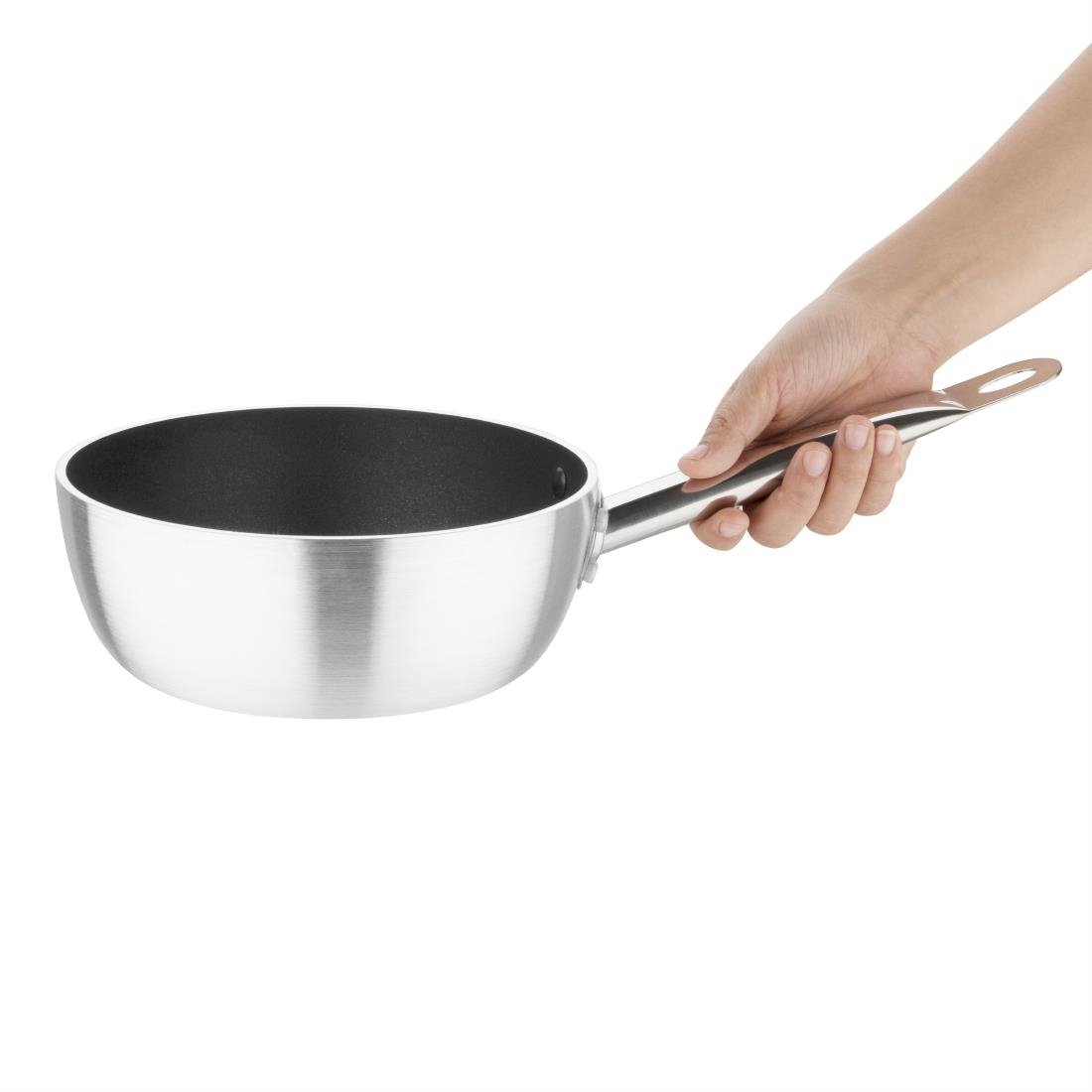 Vogue Induction Flared Non Stick Saute Pan 200mm - CB903