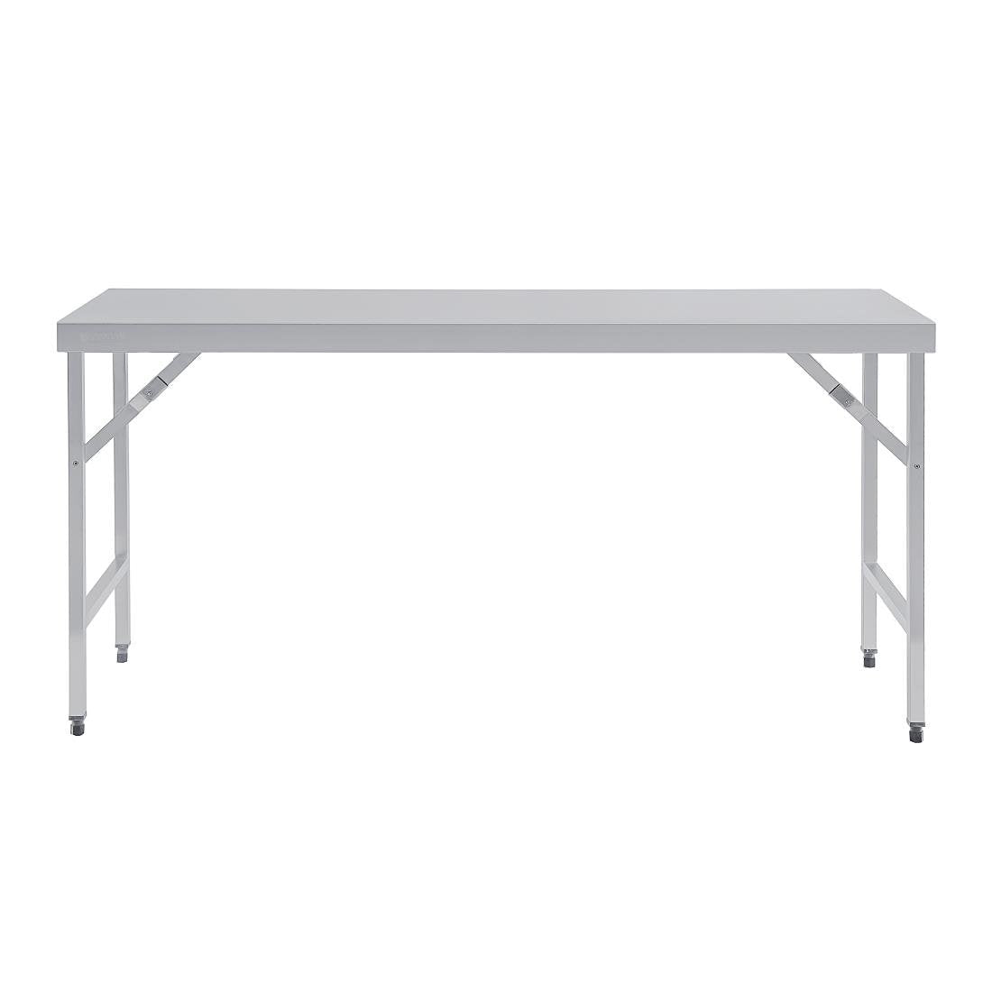 Vogue Stainless Steel Folding Table 1800mm - CB906