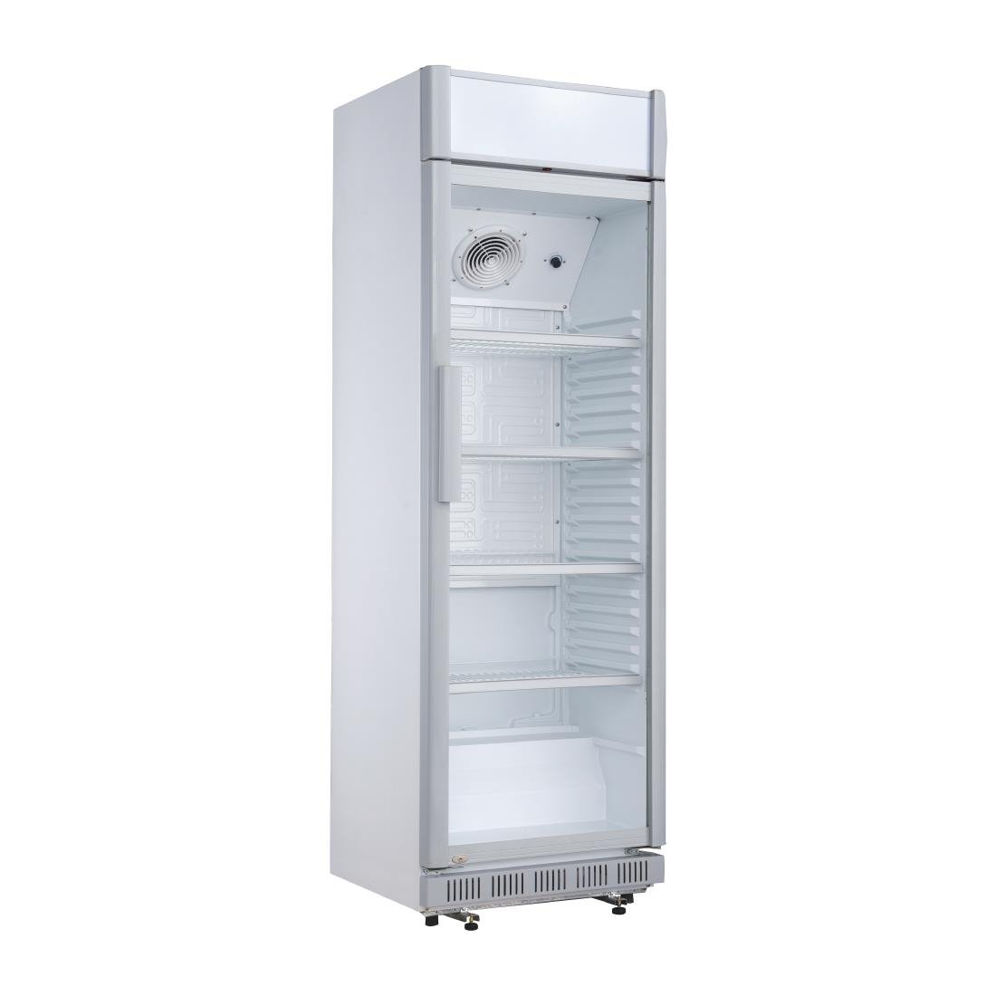 Polar C-Series Upright Display Cooler with Light Box 346Ltr - CC064-A
