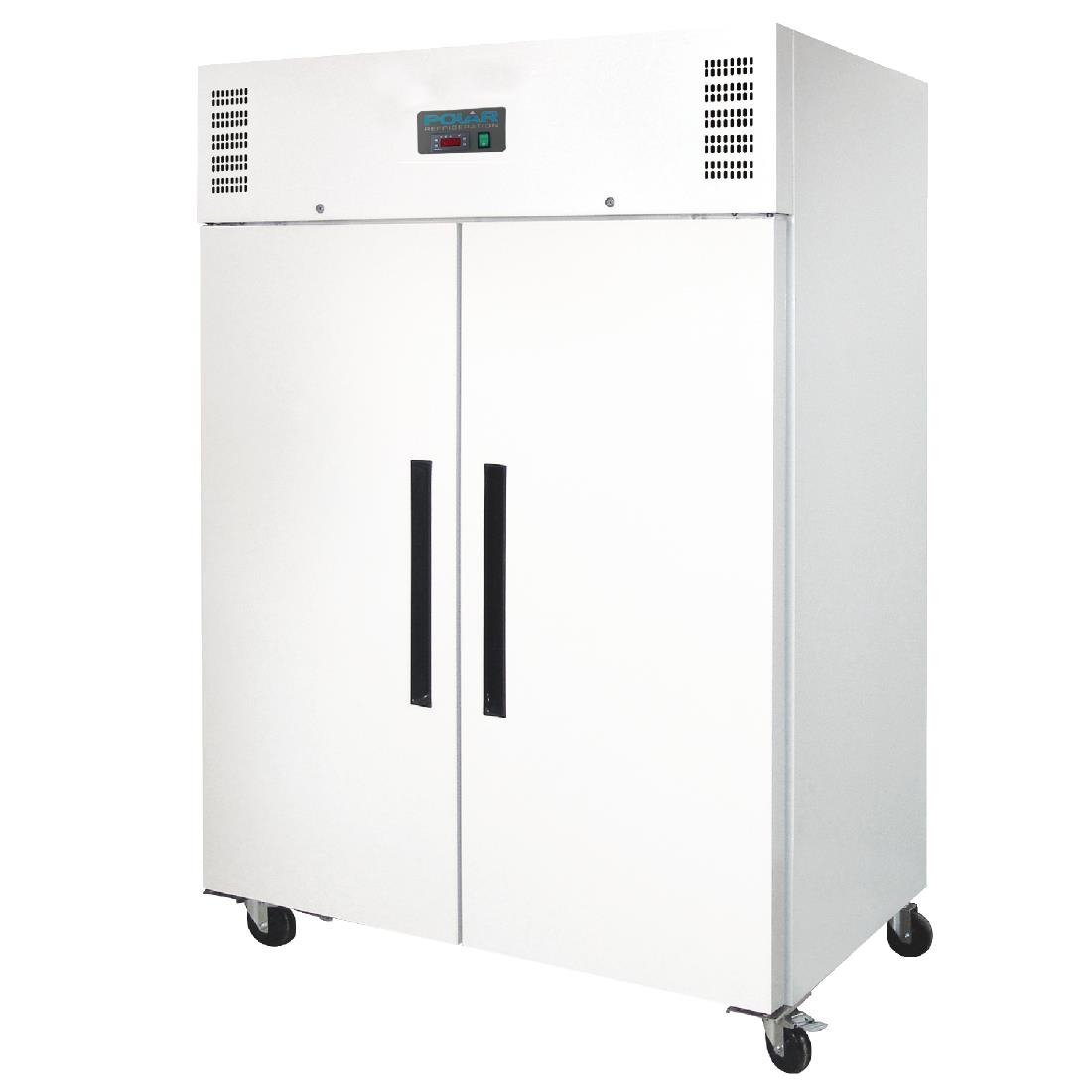 Polar G-Series 2 Door Upright Freezer White 1200Ltr - DL897-A