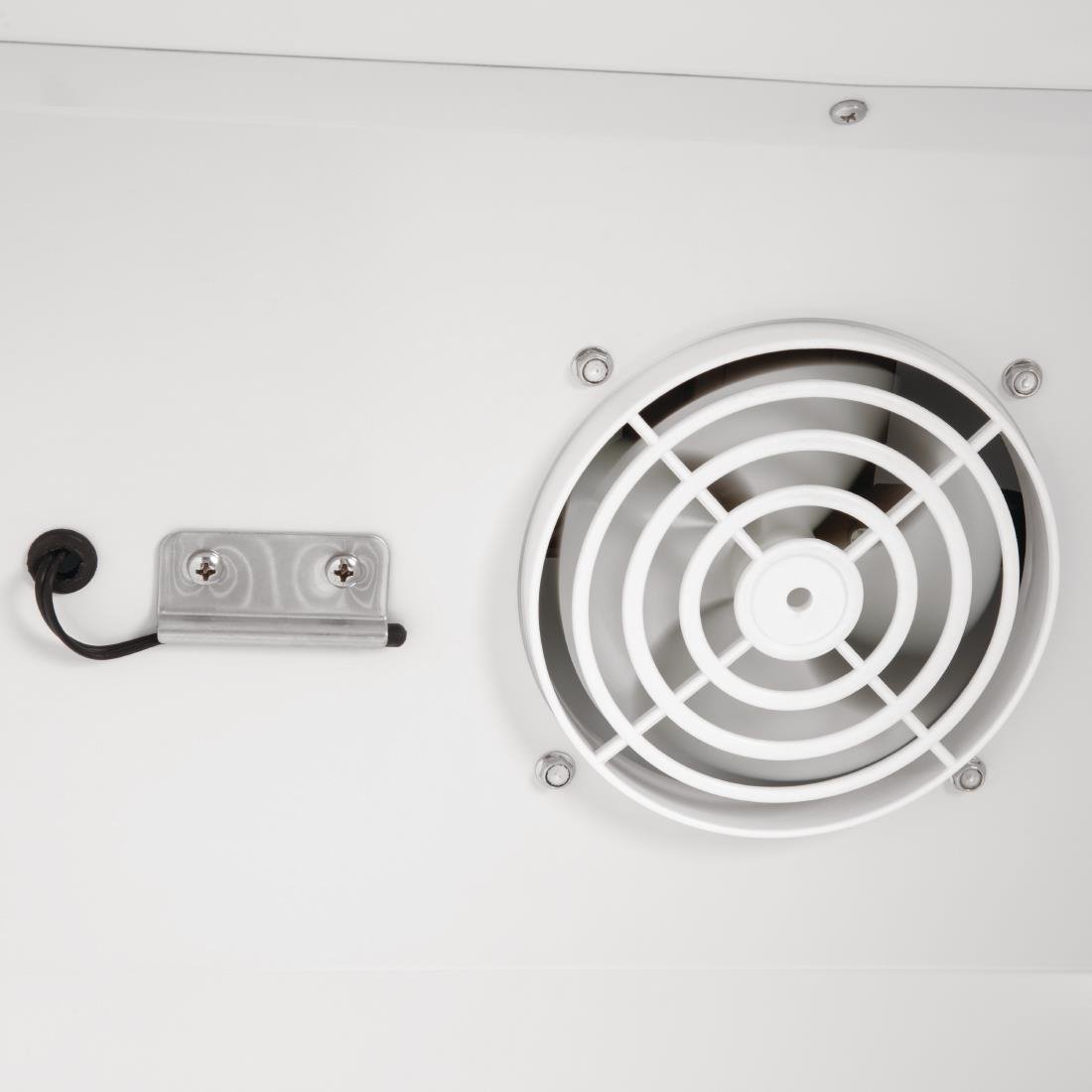 Polar C-Series Upright Display Fridge White 600Ltr - CD088-A