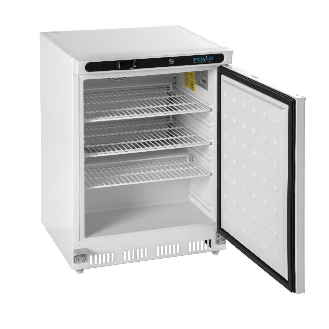 Polar C-Series Under Bench Fridge White 150Ltr - CD610-A
