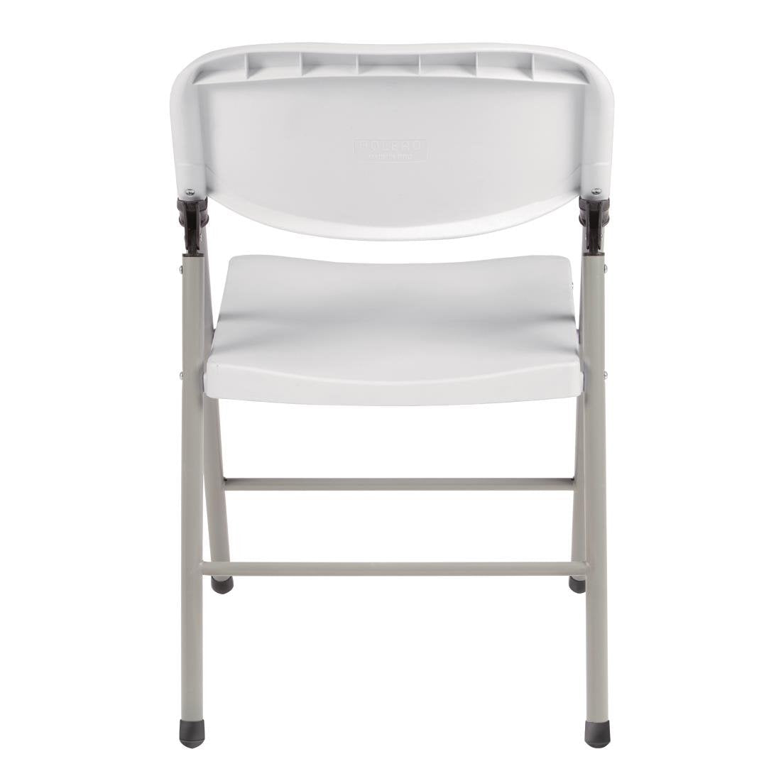 Bolero Foldaway Utility Chairs White (Pack of 2) - CE692