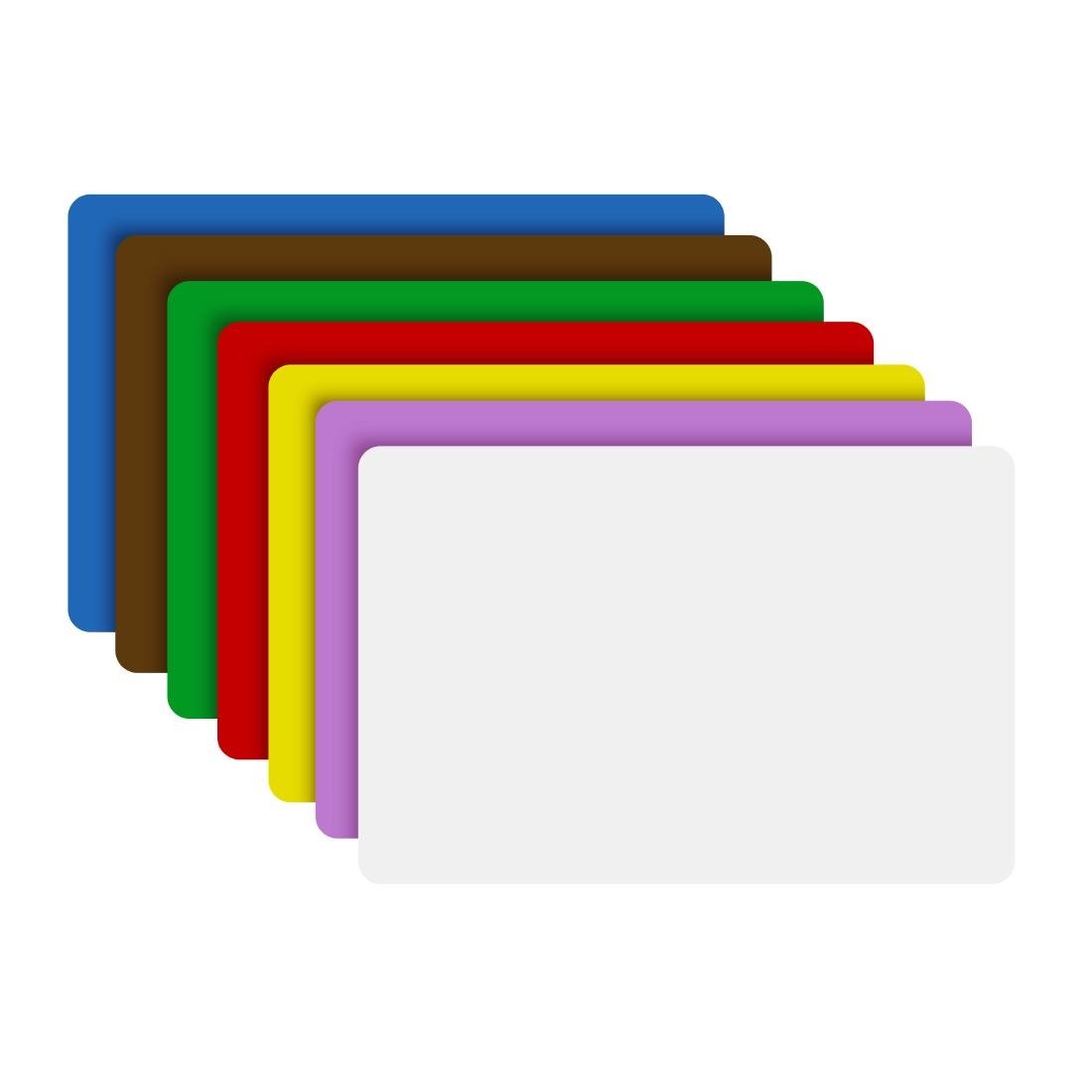 Hygiplas Set of 7 Chopping Mats - 300x450mm - CH043