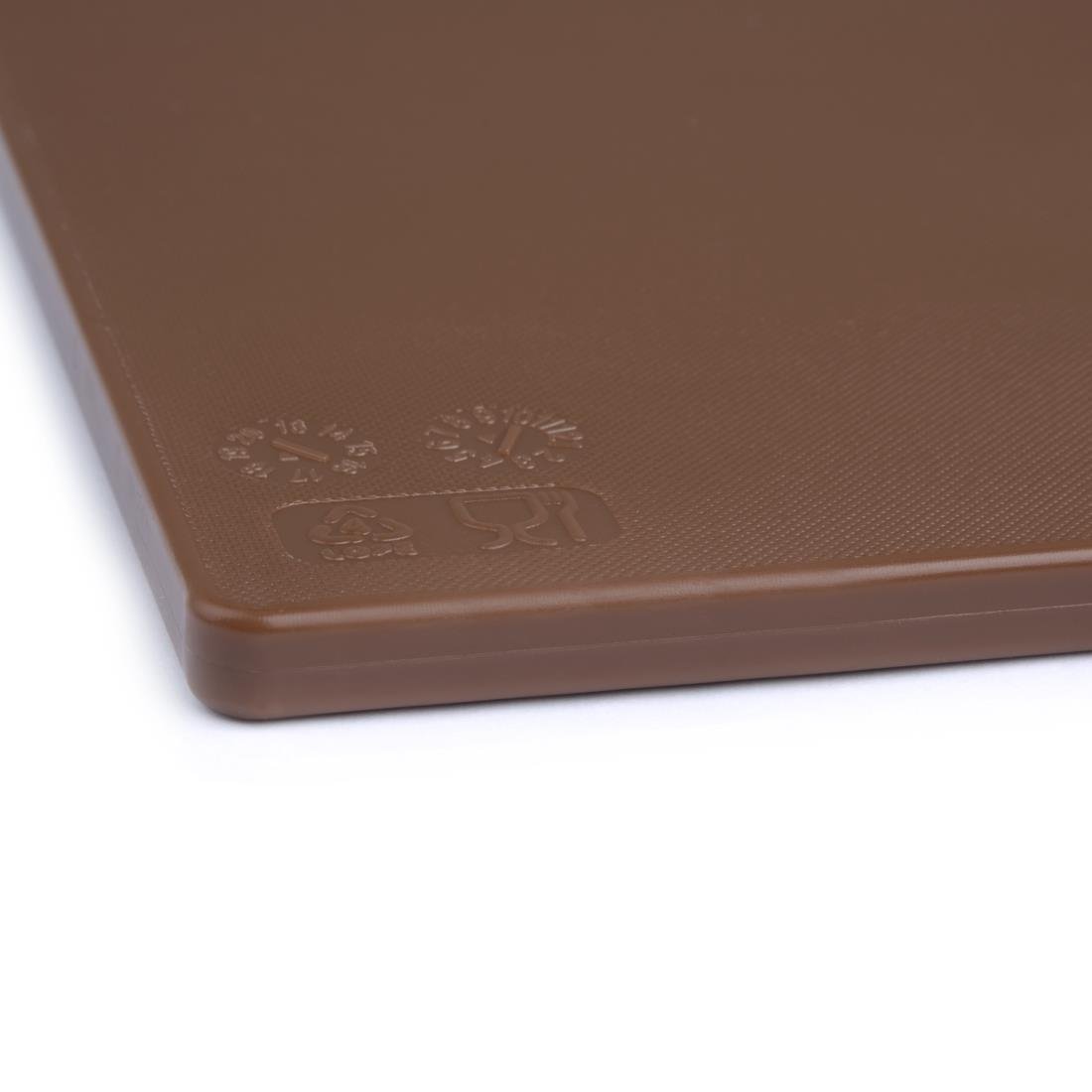 Hygiplas Low Density Set of 7 Anti-Bacterial Chopping Board Set - 450x300x10mm - CH046