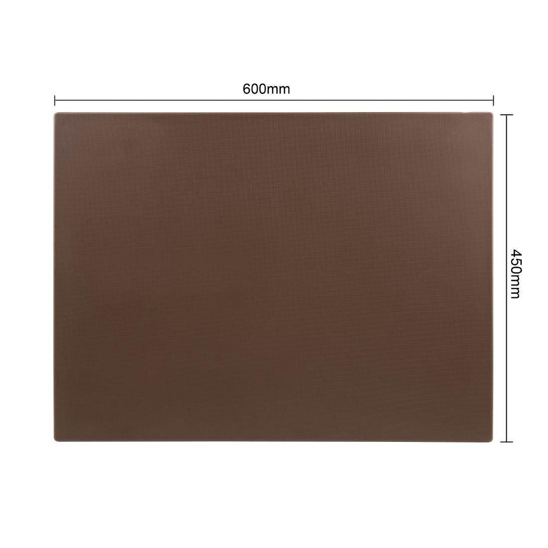 Hygiplas Low Density Set of 7 Chopping Board Set - 600x450x10mm - CH047