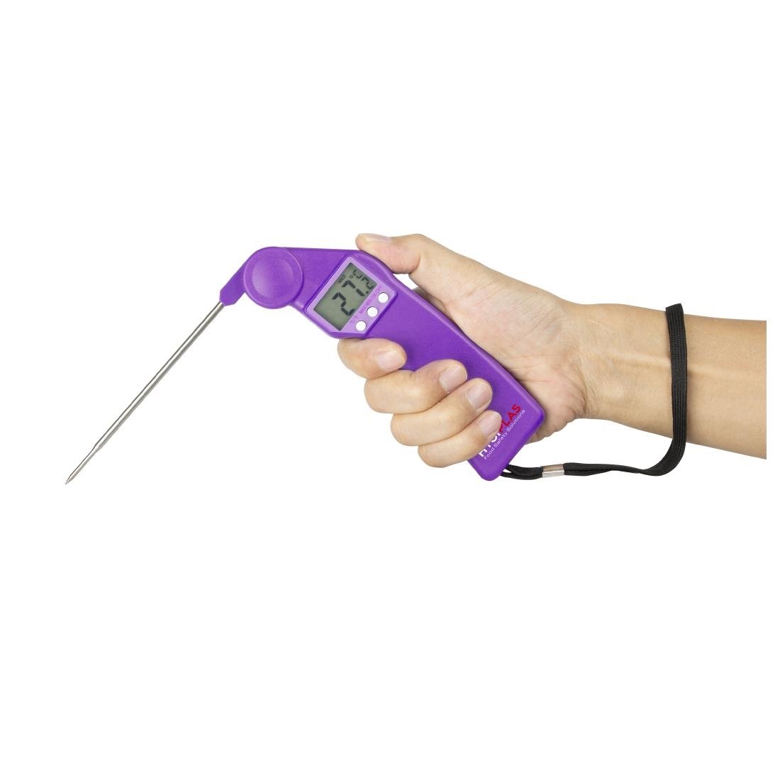 Hygiplas Easytemp Colour Coded Purple Probe Thermometer - CH739