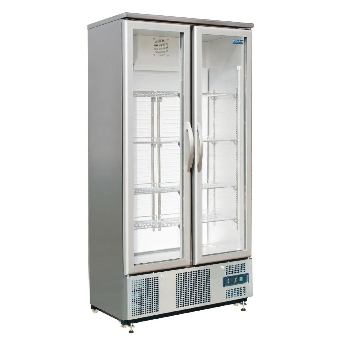 Polar G-Series 2 Hinged Door Upright Back Bar Cooler 490Ltr - CK477-A