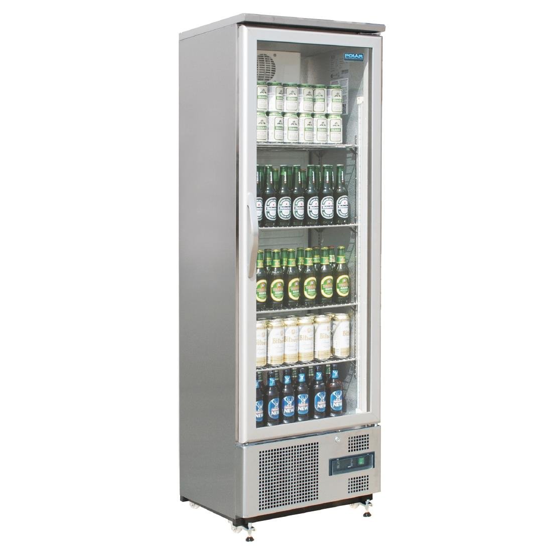 Polar G-Series Single Door Upright Bar Fridge - CK479-A