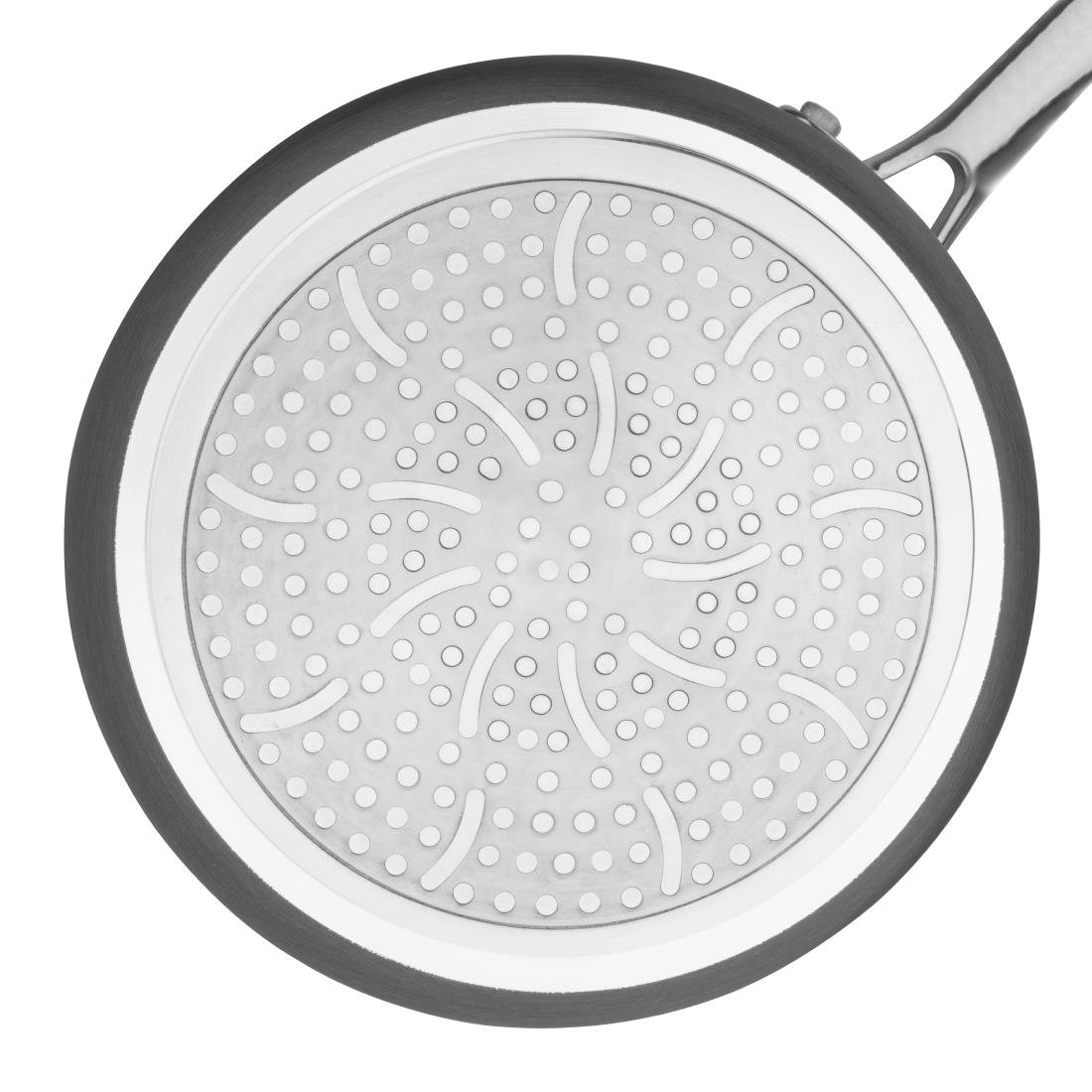 Vogue Anodised Aluminium Non Stick Sauce Pan 180mm - CP764