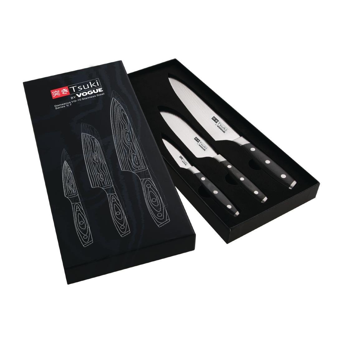 Vogue Tsuki 3 Piece Series 7 Knife Gift Set - CR403