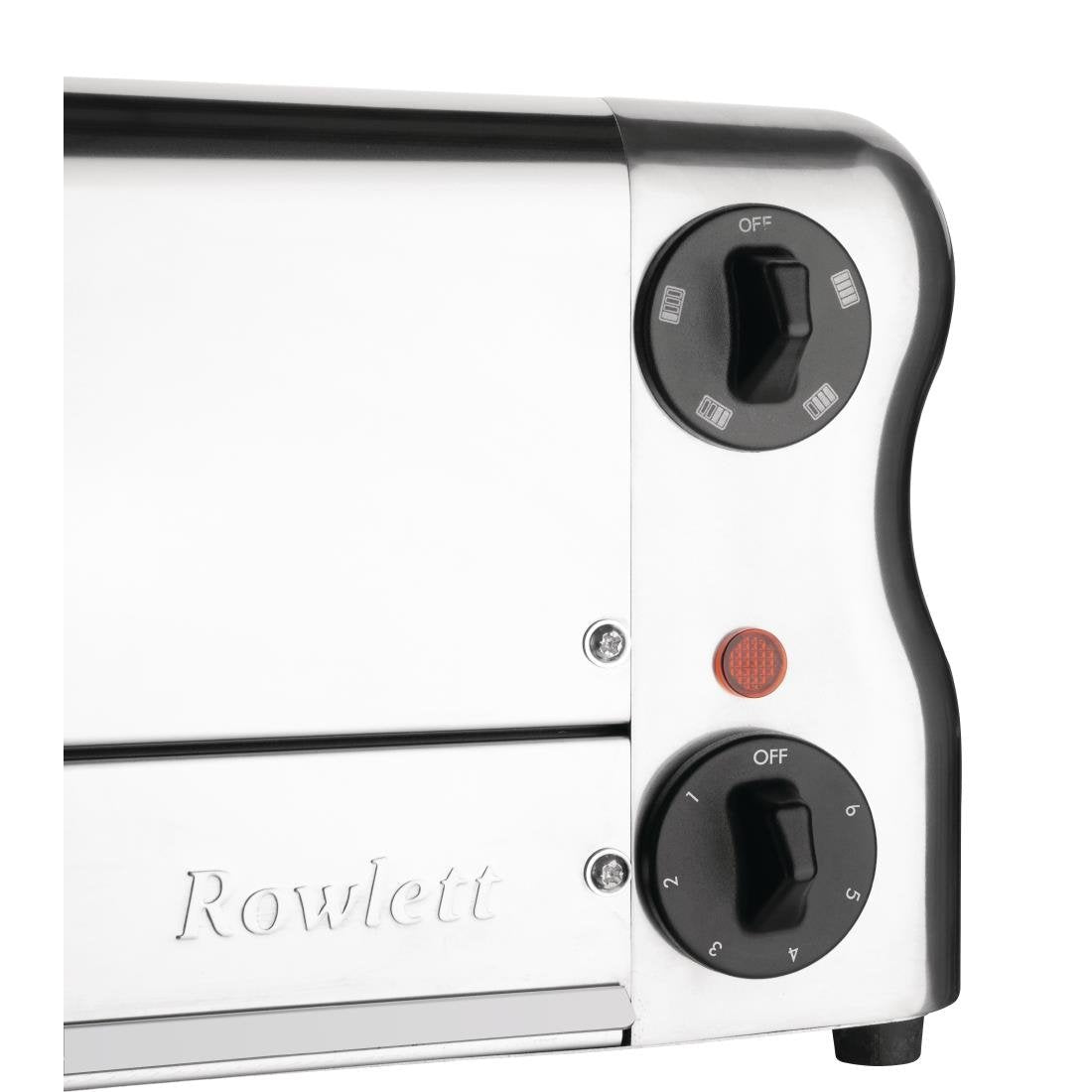 Rowlett Esprit 4 Slot Toaster Chrome with Elements & Sandwich Cage - CH181-A