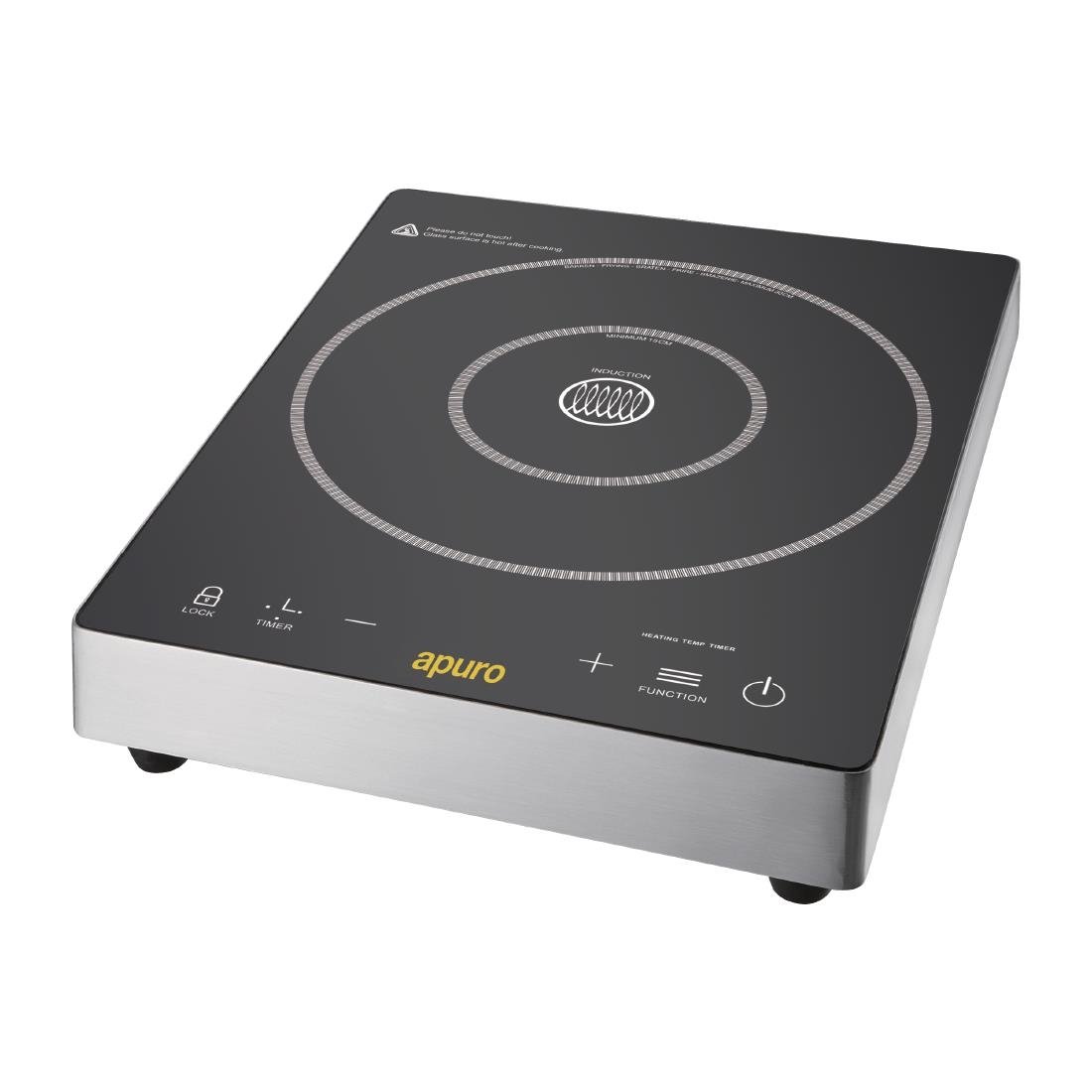 Apuro Touch Control Single Induction Hob 3kW - DF825-A