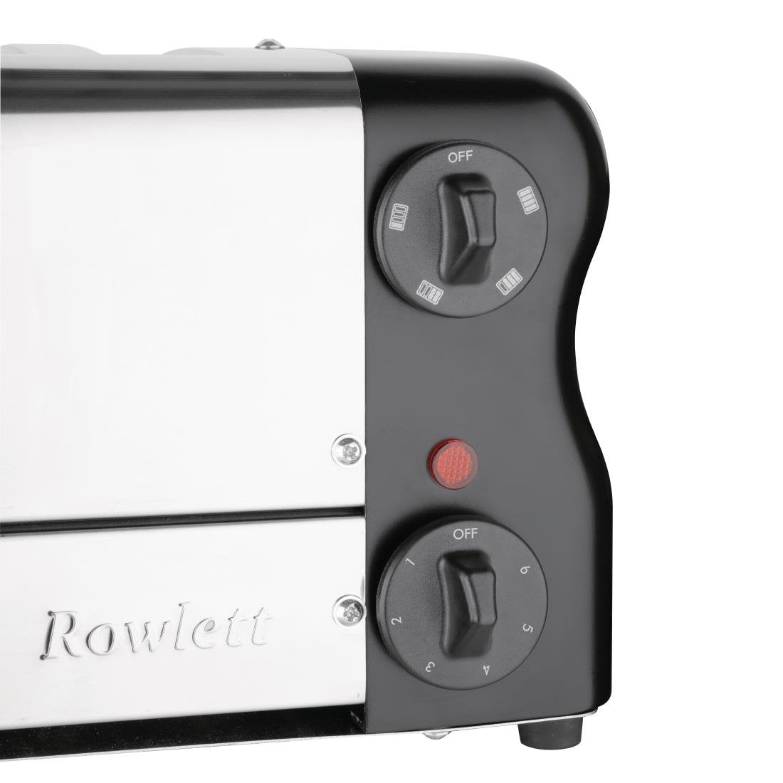 Rowlett Esprit 4 Slot Toaster Jet Black with Elements & Sandwich Cage - CH183-A