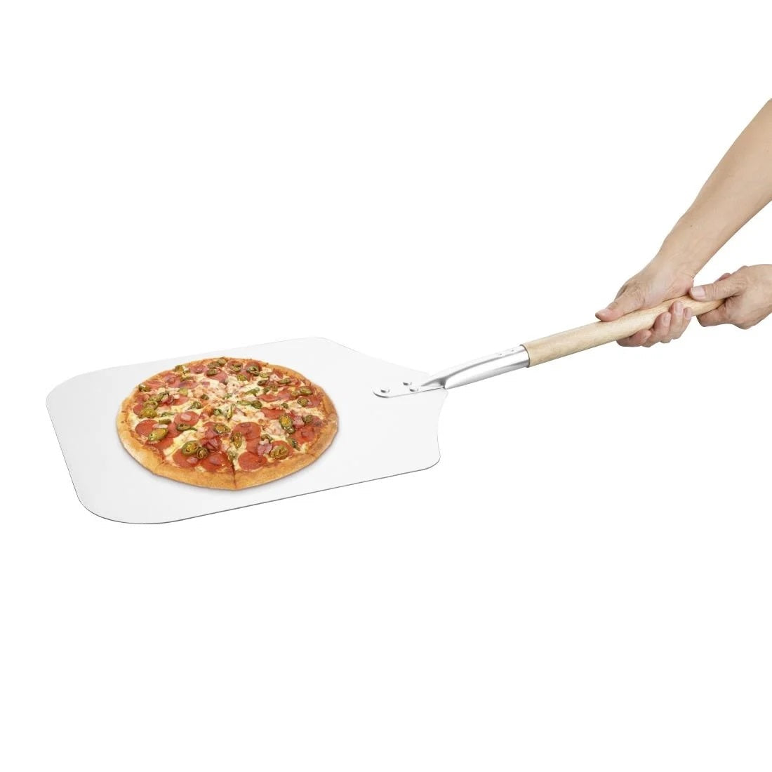 Vogue Medium Aluminium Pizza Peel 915mm - F036
